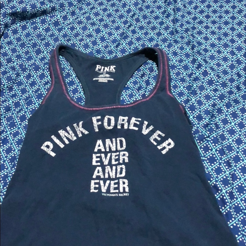 VICTORIAS SECRET PINK Racer back tank
